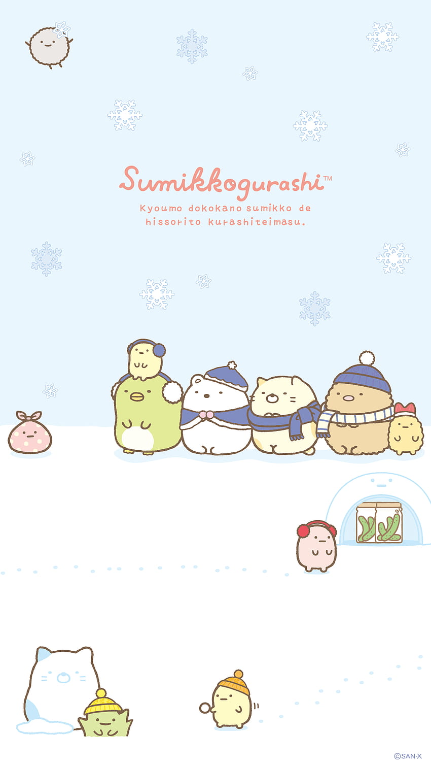 Kawaii christmas, Kawaii drawings, Cute drawings, Sumikko Gurashi Christmas HD phone wallpaper