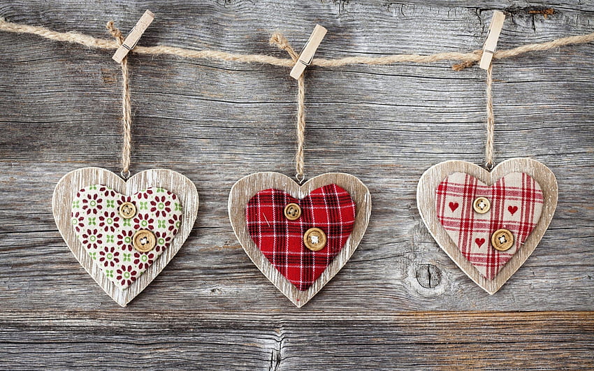 Full Love - Heart Wood, & background, Rustic Love HD wallpaper