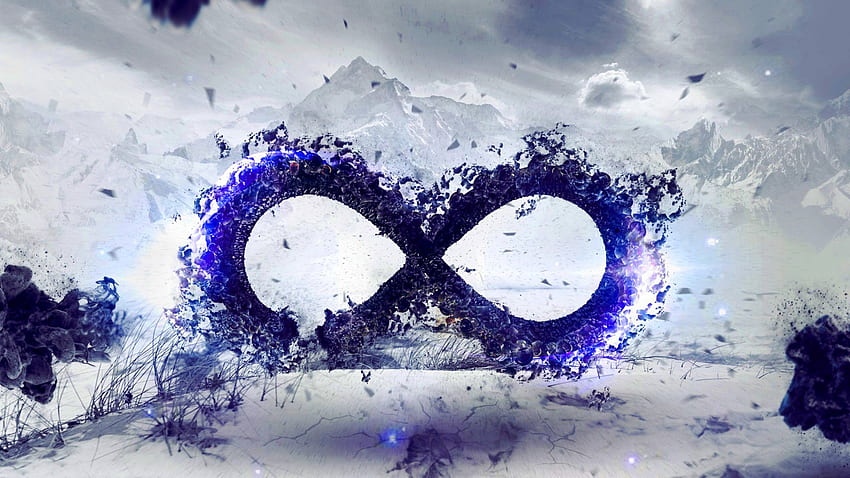 infinity symbol wallpaper desktop