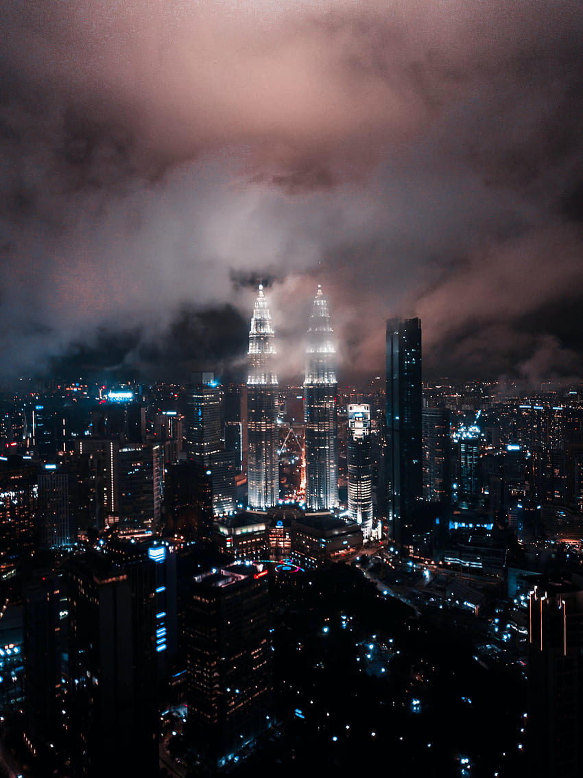 Cities, Building, Dark, Night City, Skyscrapers HD phone wallpaper | Pxfuel