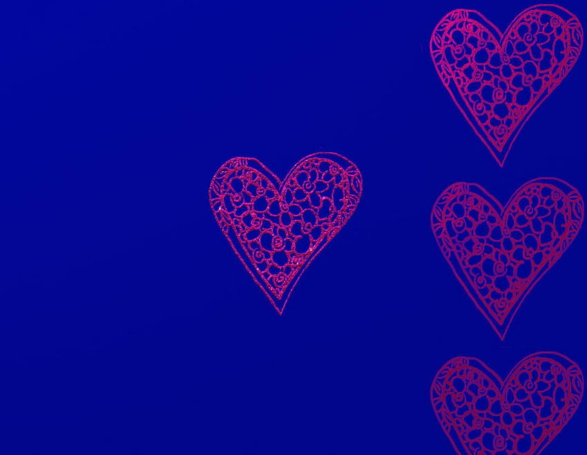 jangan lupakan aku hati, biru, pink, hati, jangan lupakan aku Wallpaper HD