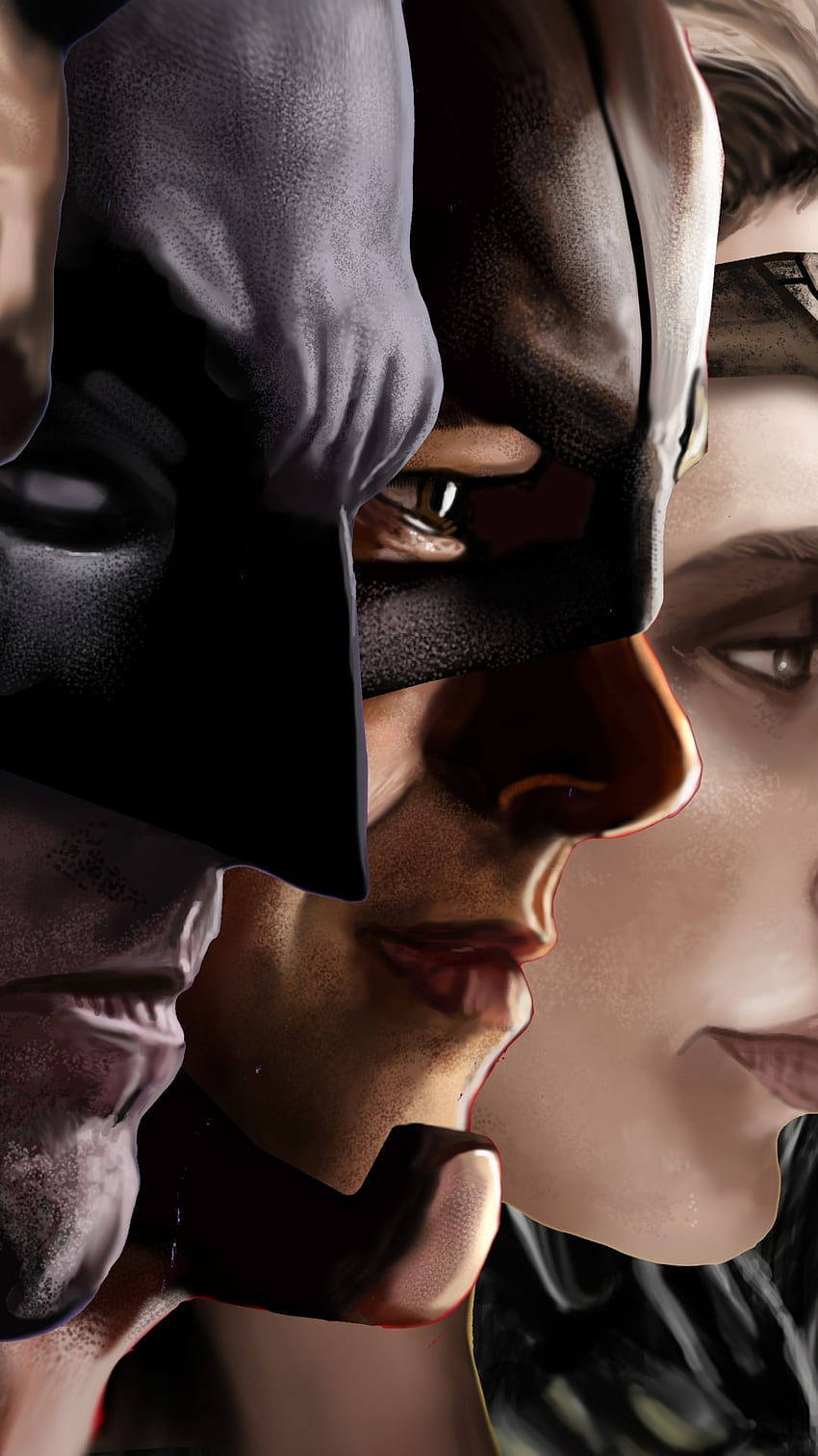 Background Justice League Characters Batman Superman Aquaman, Arrow and Flash HD phone wallpaper