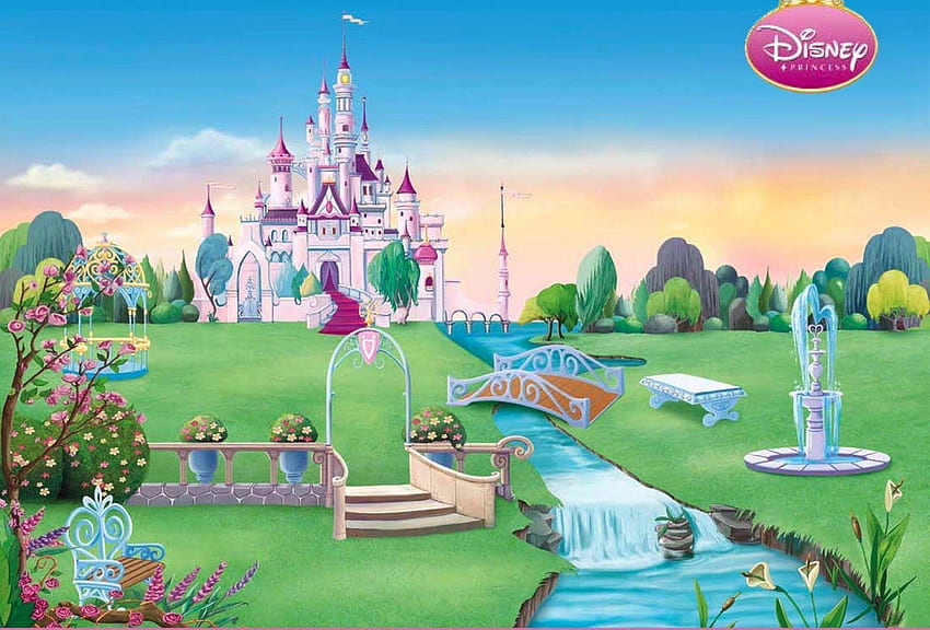 Disney Kalesi Arka Plan, Çizgi Film Kalesi HD duvar kağıdı
