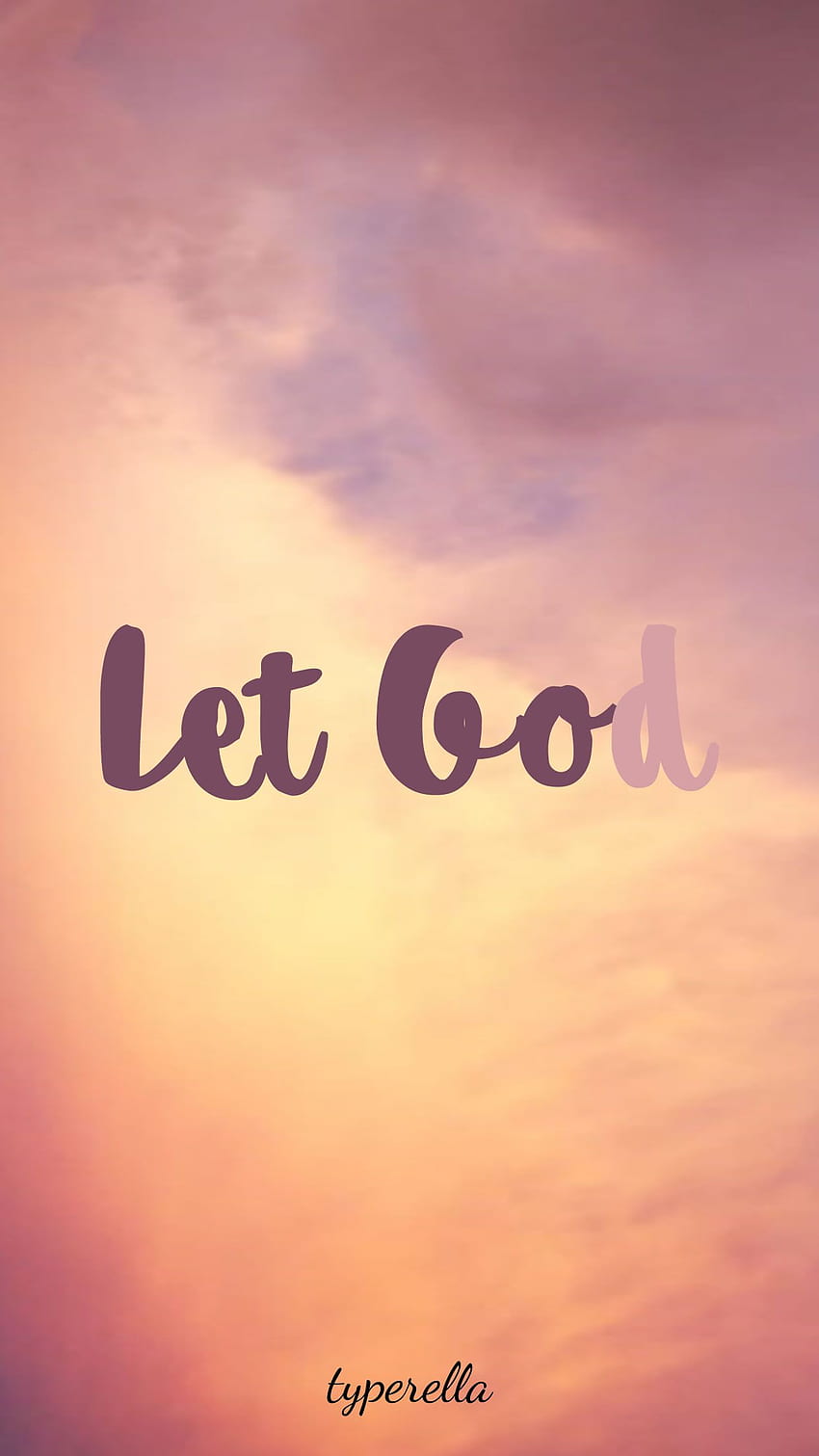 Let Go and Let God, Trust Him with all your heart, Prayer HD phone wallpaper