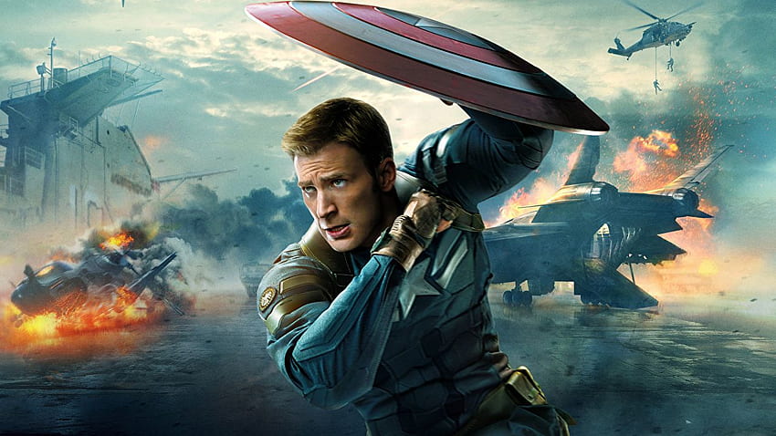 Shield Chris Evans Heroes comics Captain America hero Men HD wallpaper ...