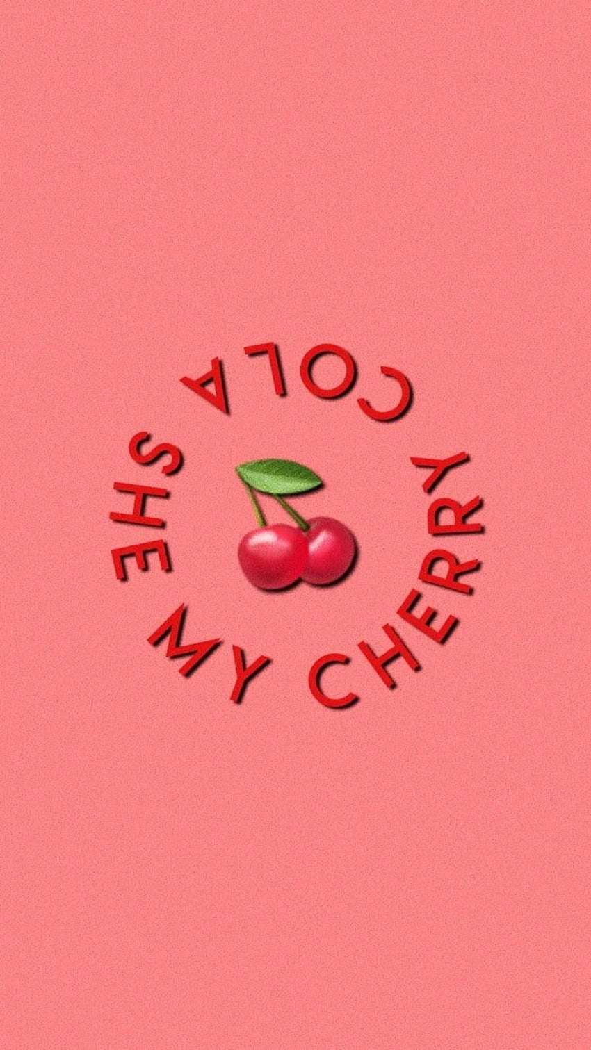I got bored and made this, Cherry Aesthetic HD phone wallpaper