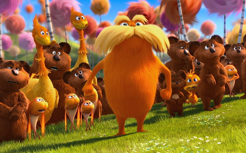 The Lorax Hd Wallpaper Pxfuel 