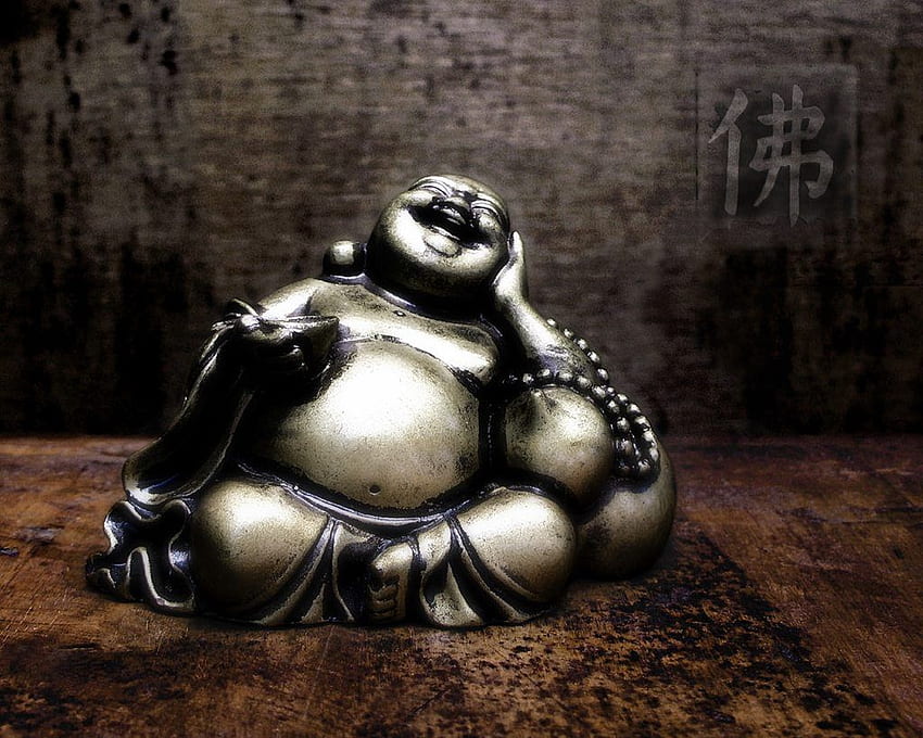 Buddyjski (patrz komentarze): Buddyzm, Uśmiechnięty Budda Tapeta HD