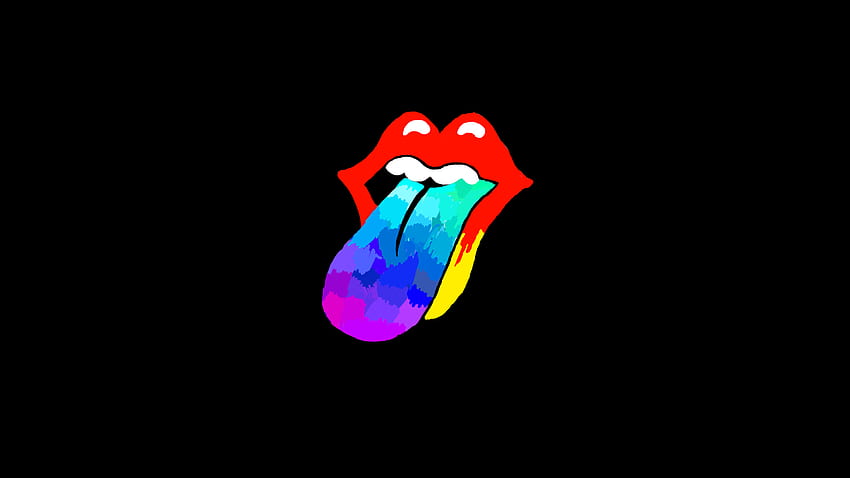 Something i decided to draw. (Rolling Stones tongue logo) : LSD HD ...