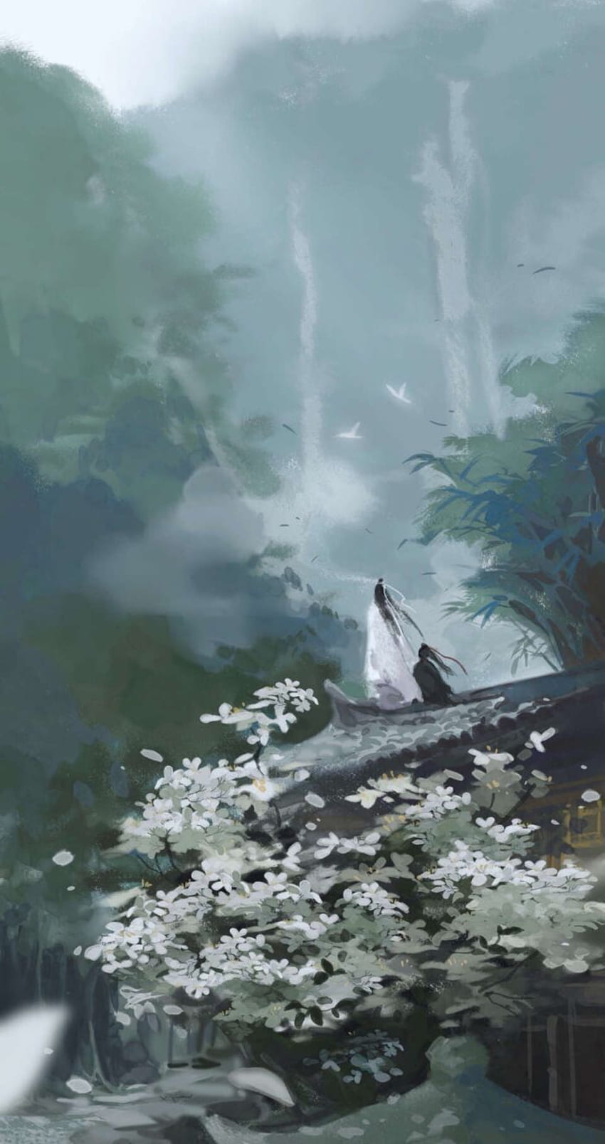 魔道祖师 ❤ MDZS. ファンタジーアートの風景、アニメの風景、風景、MoDaoZuShi HD電話の壁紙