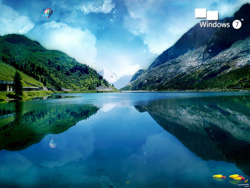 自然の背景 Windows 7 高画質の壁紙