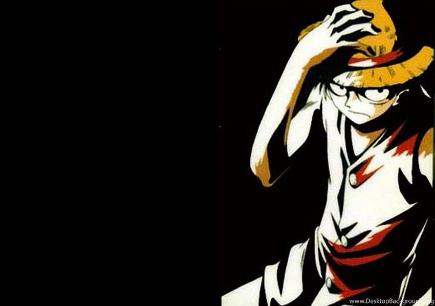 Luffy Fond Noir Anime One Piece Wallpap Fond, Dark Luffy Fond d'écran HD