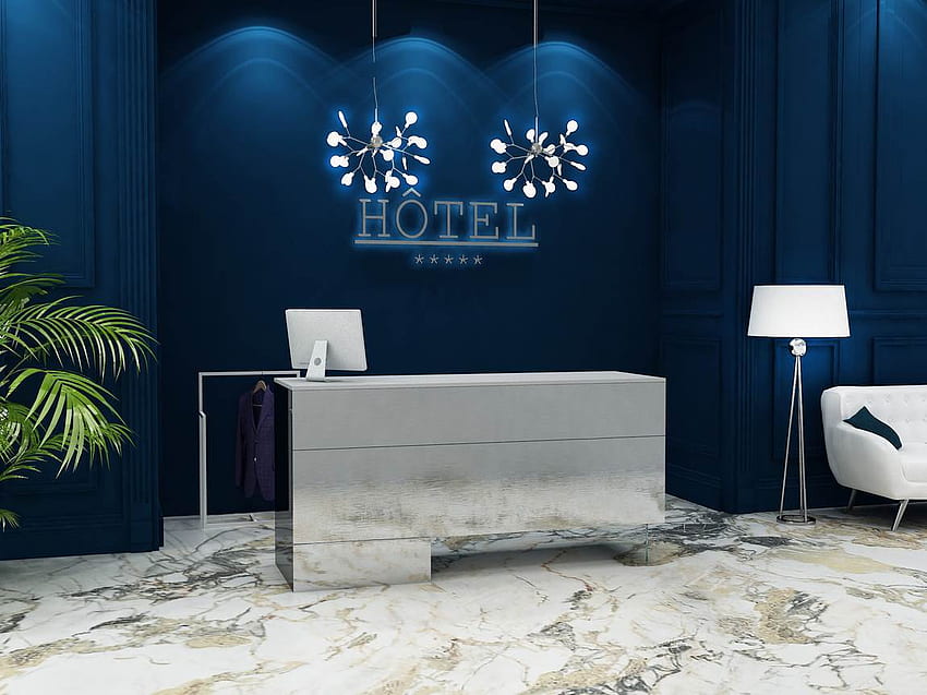 Hotel Reception counters HD wallpaper