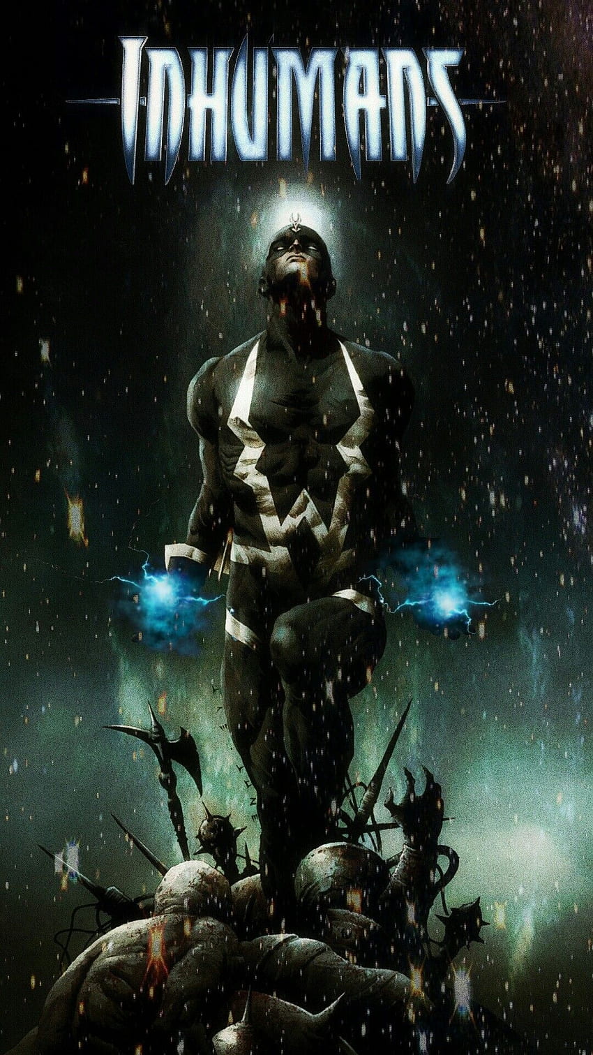 Black Bolt Marvel's Inhumans iPhone - 2021 Live . Black bolt marvel, Black bolt, Marvel inhumans, Medusa Inhuman HD phone wallpaper