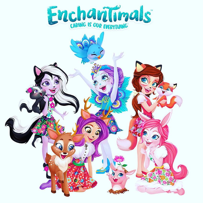 Встречайте Enchantimals! Самые милые ve добрые хранительницы леса с HD telefon duvar kağıdı