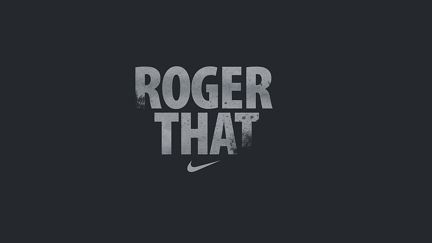 Tenis , Tenis, Nike Roger Federer Tapeta HD