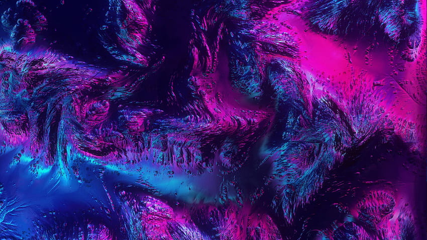 Resolución de 1440P de arte digital rosa azul, abstracto, y , rosa y azul fondo de pantalla