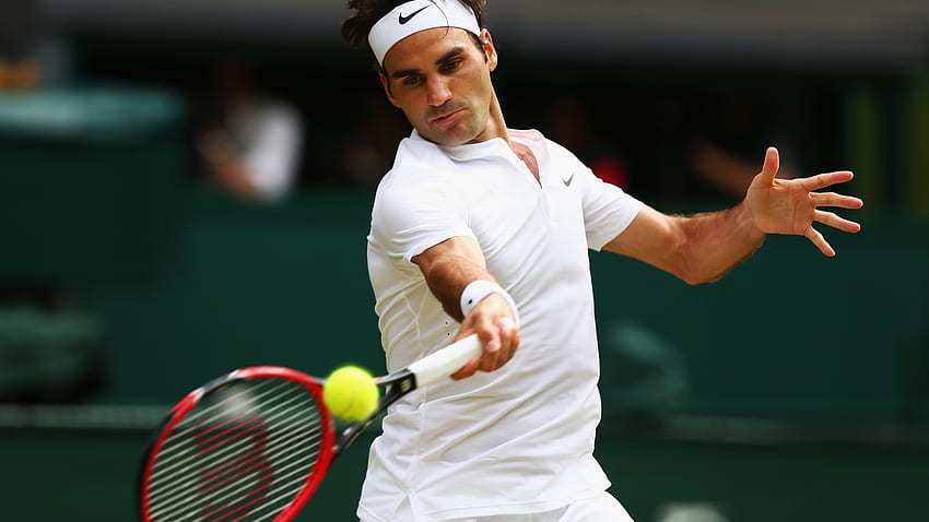 Roger Federer's last Wimbledon?, Roger Federer Serve HD wallpaper