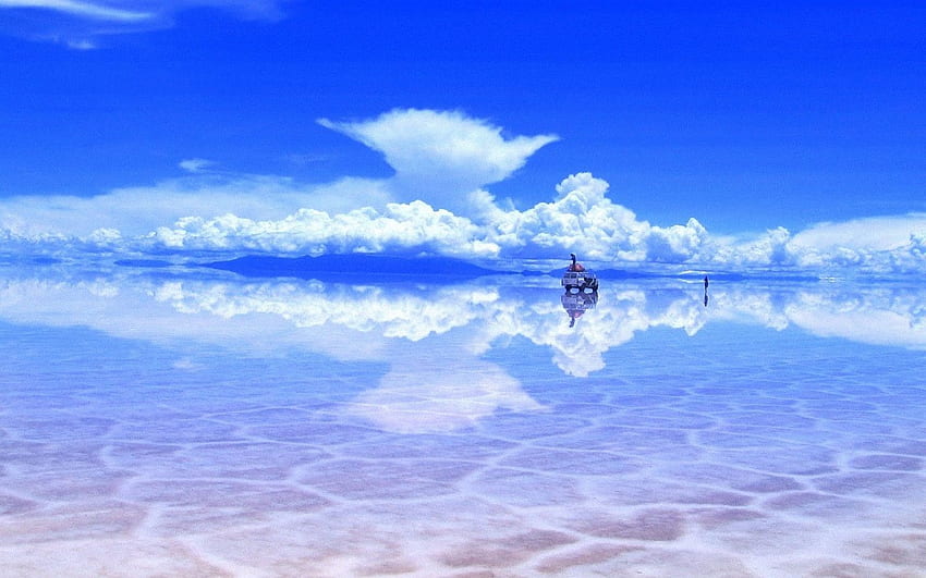Menakjubkan Salar de Uyuni : Cermin Terbesar di Dunia, Bolivia Wallpaper HD