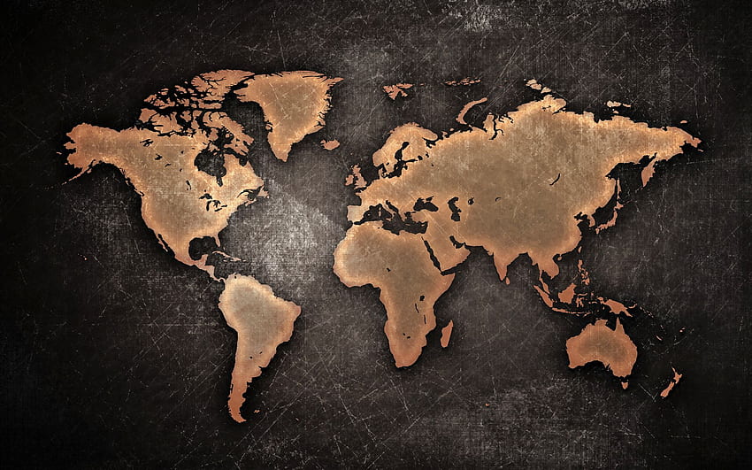 Dünya Haritası, Boş Harita HD duvar kağıdı