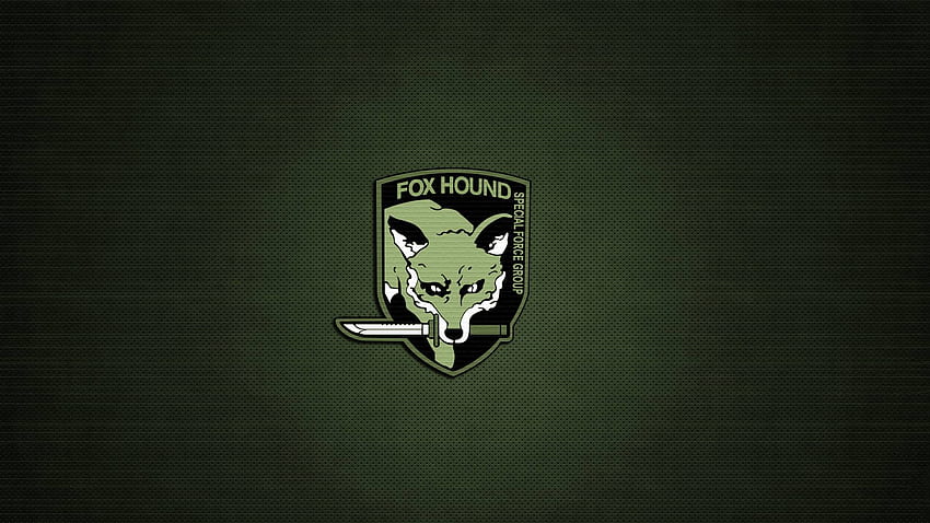 Fox Hound, Minimalist Metal Gear HD wallpaper