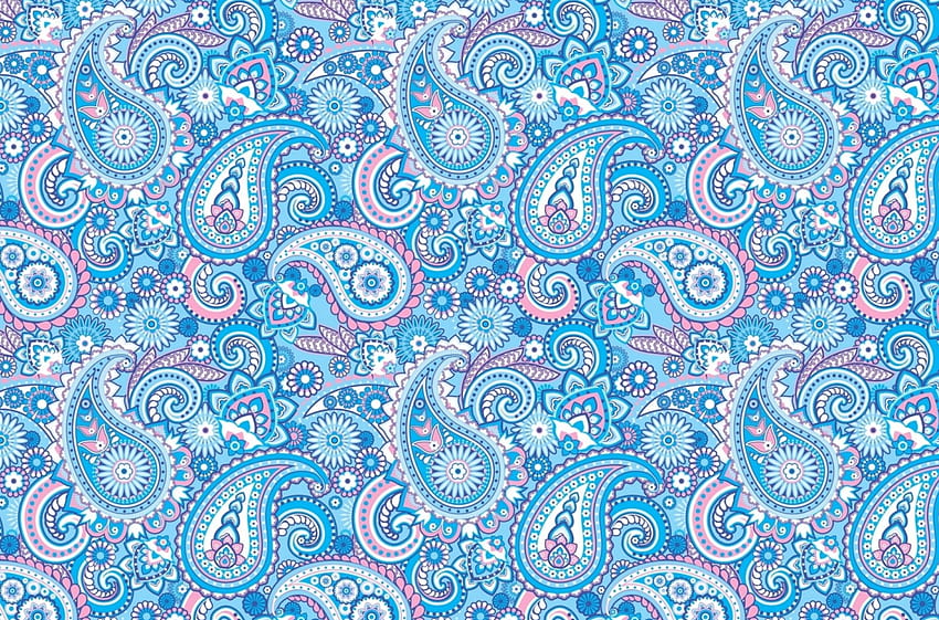 Pattern, blue, pink, abstract, texture HD wallpaper