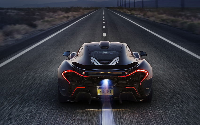 McLaren P1 flame on exhaust HD wallpaper | Pxfuel