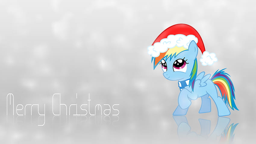 Rainbow Dash Christmas by Npm98, smlahyee and Veggie55. My Little Pony. My Little - are Magic HD wallpaper