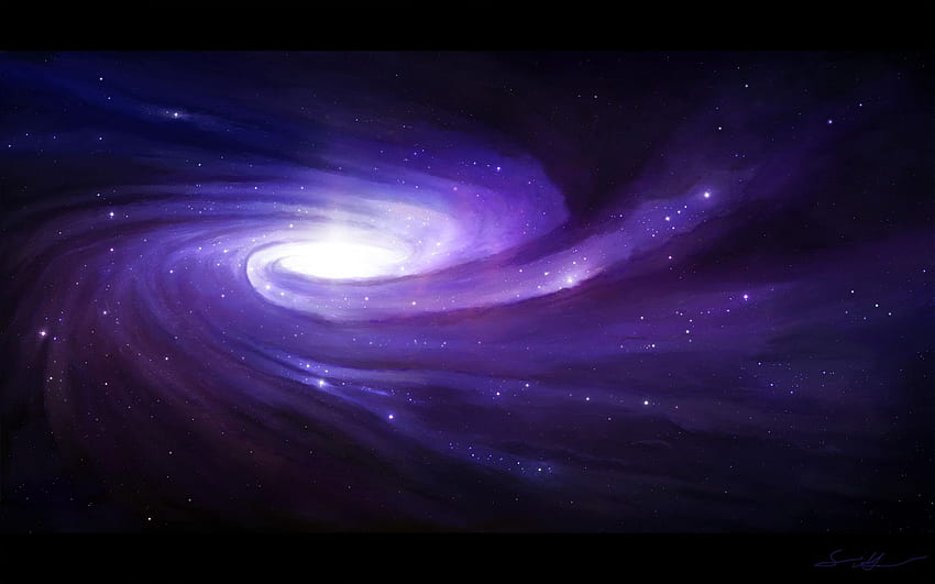 느리게 움직이는 은하 공간 - 은하 - HD 월페이퍼