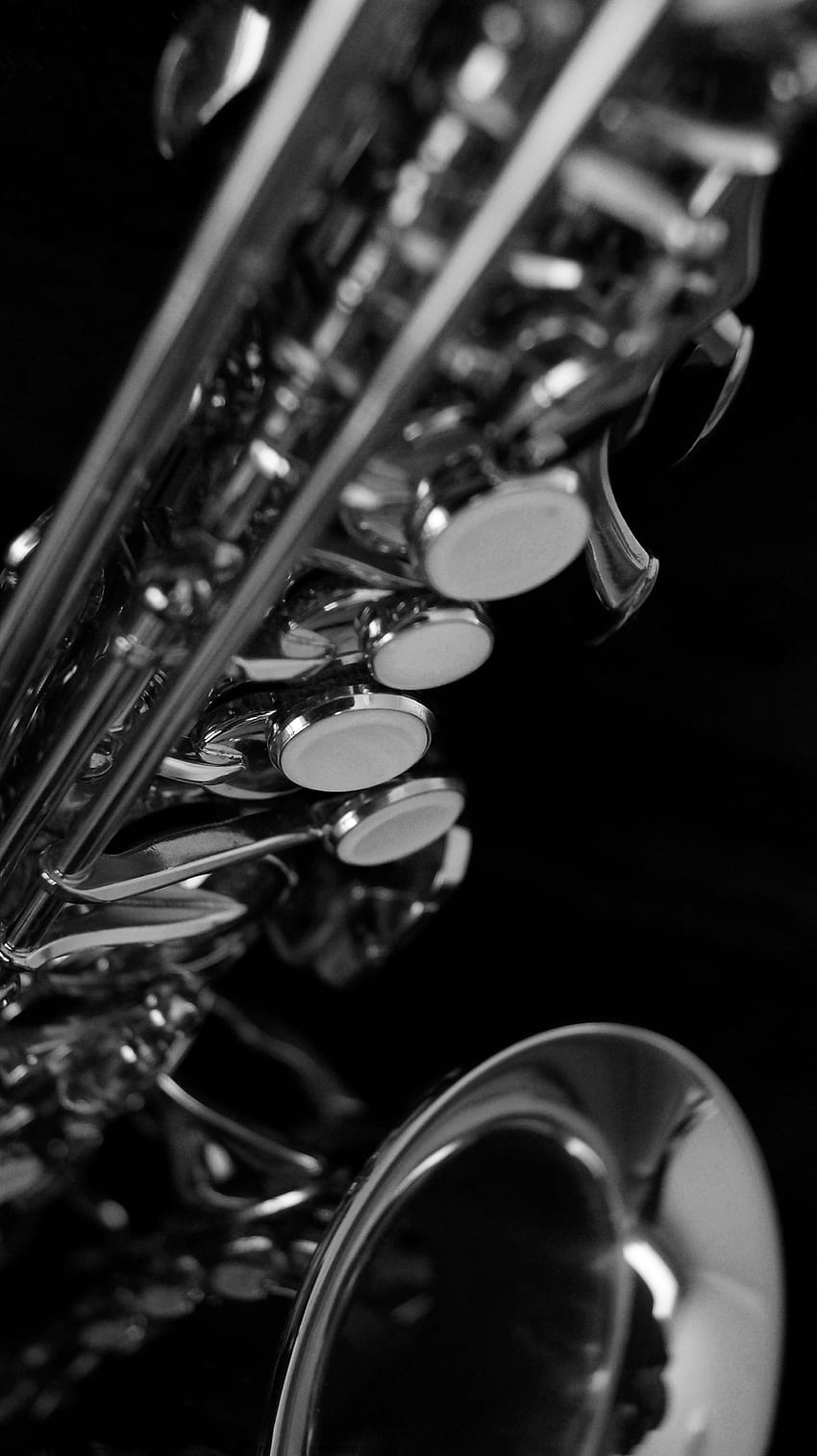 Best 36 Saxophone On Hip Saxophone - Monochrome - & Background , Alto Saxophone HD phone wallpaper
