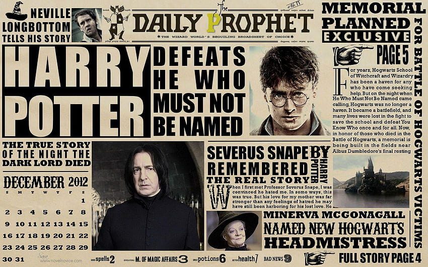Książka o Harrym Potterze, Zaklęcia Harry'ego Pottera Tapeta HD