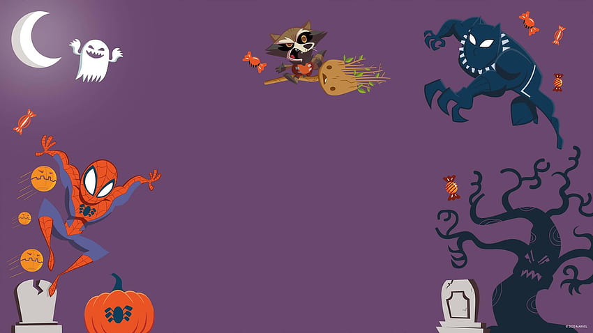 ALBUM 5 Marvel Halloween Zoom Background (): ComicWalls HD wallpaper |  Pxfuel