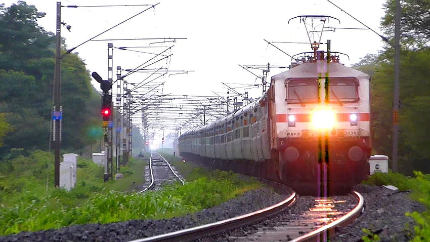 in 1 !! INDIAN RAILWAYS TRAIN VIDEOS MEGA ZUSAMMENSTELLUNG! HD-Hintergrundbild