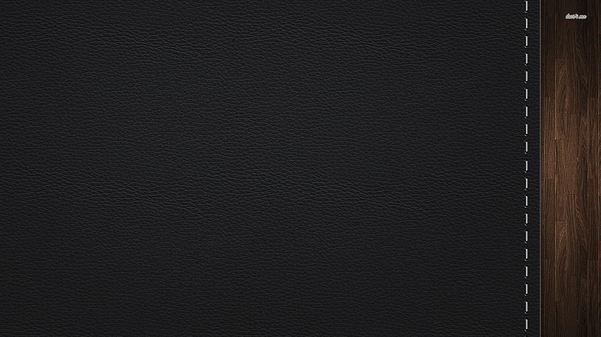 Wood Leather, Black Leather Texture HD wallpaper