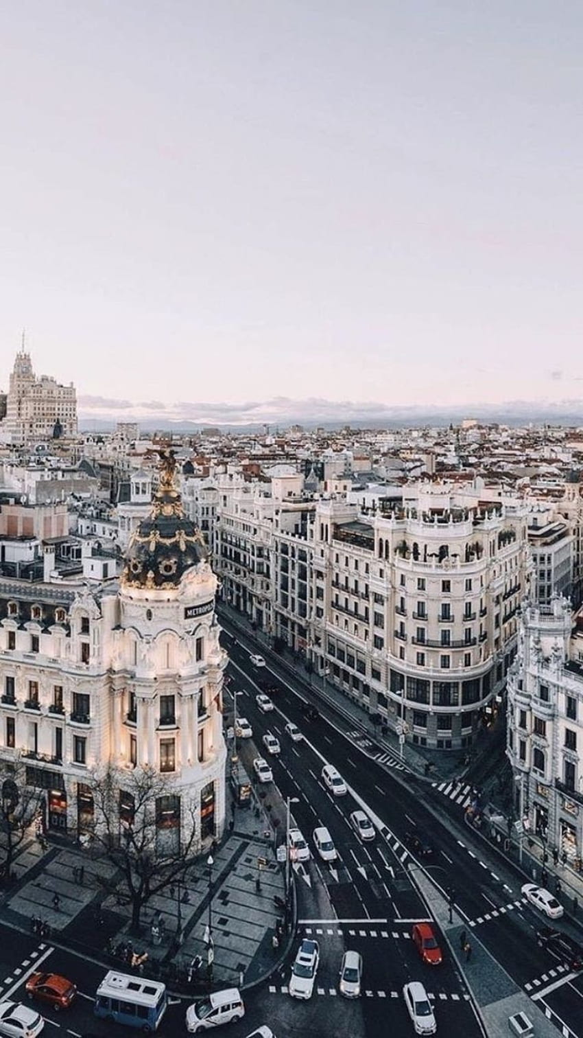 マドリッド、スペイン。 旅行の美学、都市、都市の美学、スペイン語の電話 HD電話の壁紙 | Pxfuel