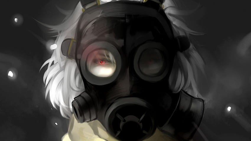 Apocalyptic gas mask 19201200, Anime Boy with Gas Mask HD wallpaper | Pxfuel