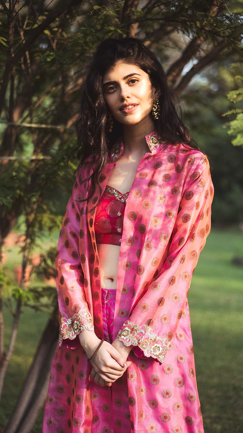 Sanjana Sanghi, Sanjana Sanghi 아름다운 여배우 HD 전화 배경 화면