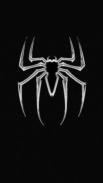 Spiderman logo white HD wallpapers | Pxfuel