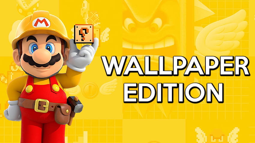 Super Mario Maker Editor Wall ∞ ∞ Hd Wallpaper Pxfuel 3809