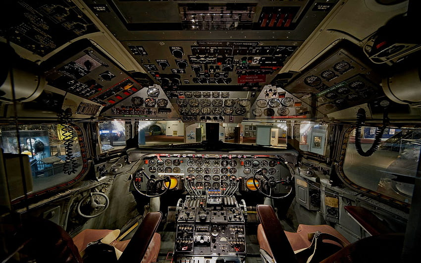 Airplane Cockpit on, Airline Pilot HD wallpaper