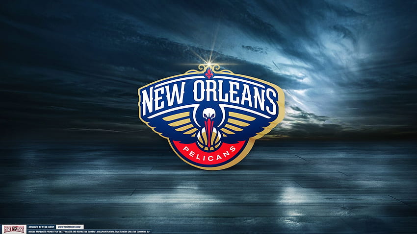New Orleans Pelicans Logo posterisiert NBA [] für Ihr , Handy und Tablet. Entdecken Sie Pelikane. New Orleans, Buch mit Pelikandrucken HD-Hintergrundbild