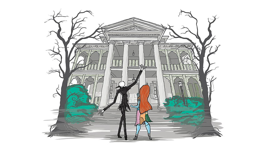 Spooky House Drawing Tutorial Youtube Background Haunted House Picture To  Draw Background Image And Wallpaper for Free Download