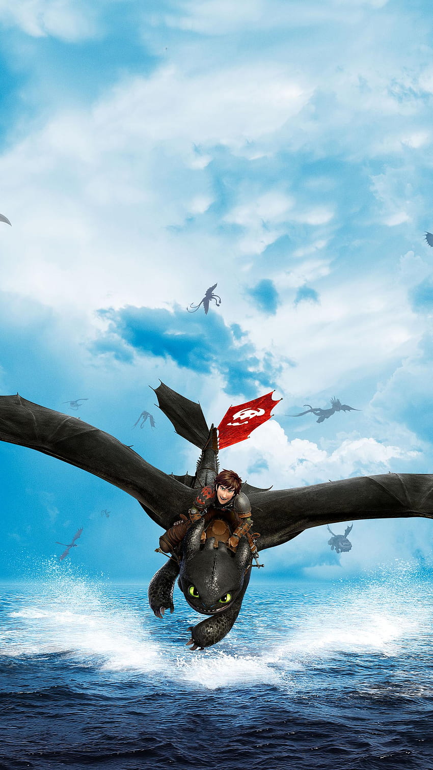 How to Train Your Dragon 2 (2022) movie HD phone wallpaper