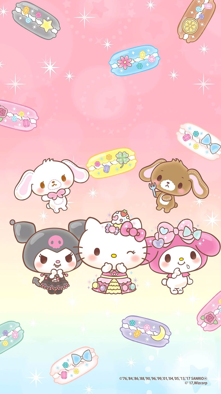 Sanrio (30 + Background ), Hello Kitty and Friends HD phone wallpaper
