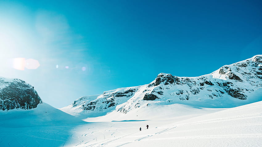 Sports, Snow, Mountain, Journey, Tourists, Skiers HD wallpaper