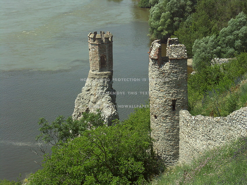 devín catle slovakia castle devin medieval HD wallpaper