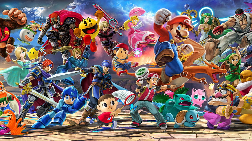 Super Smash Bros – Nintendo Switch-Spiele in Kürze, cooles Nintendo HD-Hintergrundbild