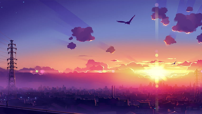 sunrise, other, , anime, 5 centimeters per second HD wallpaper