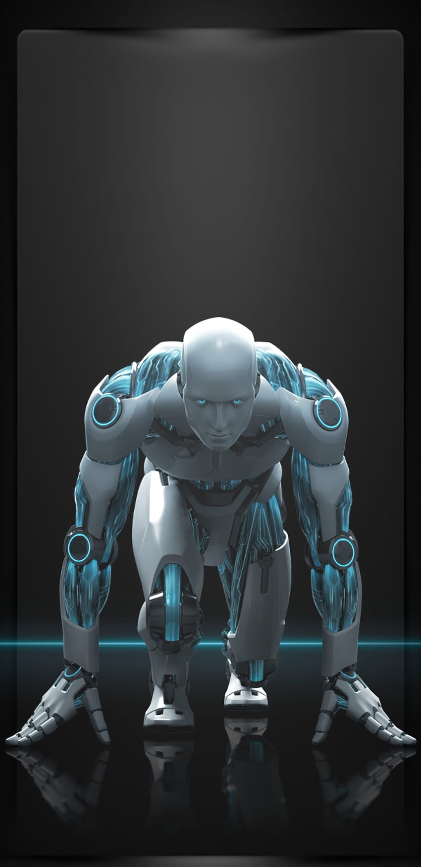 Roboter, Android, Künstliche Intelligenz, Spielzeug, Kunst, Hintergrund - , Laufender Roboter HD-Handy-Hintergrundbild