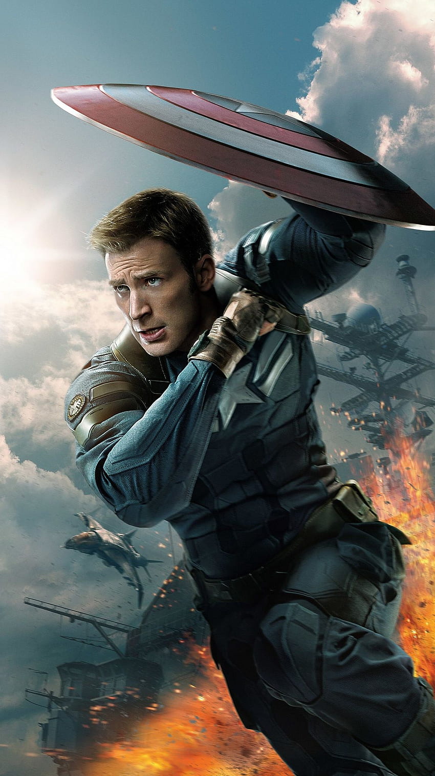 Captain America, marvel, avengers HD phone wallpaper